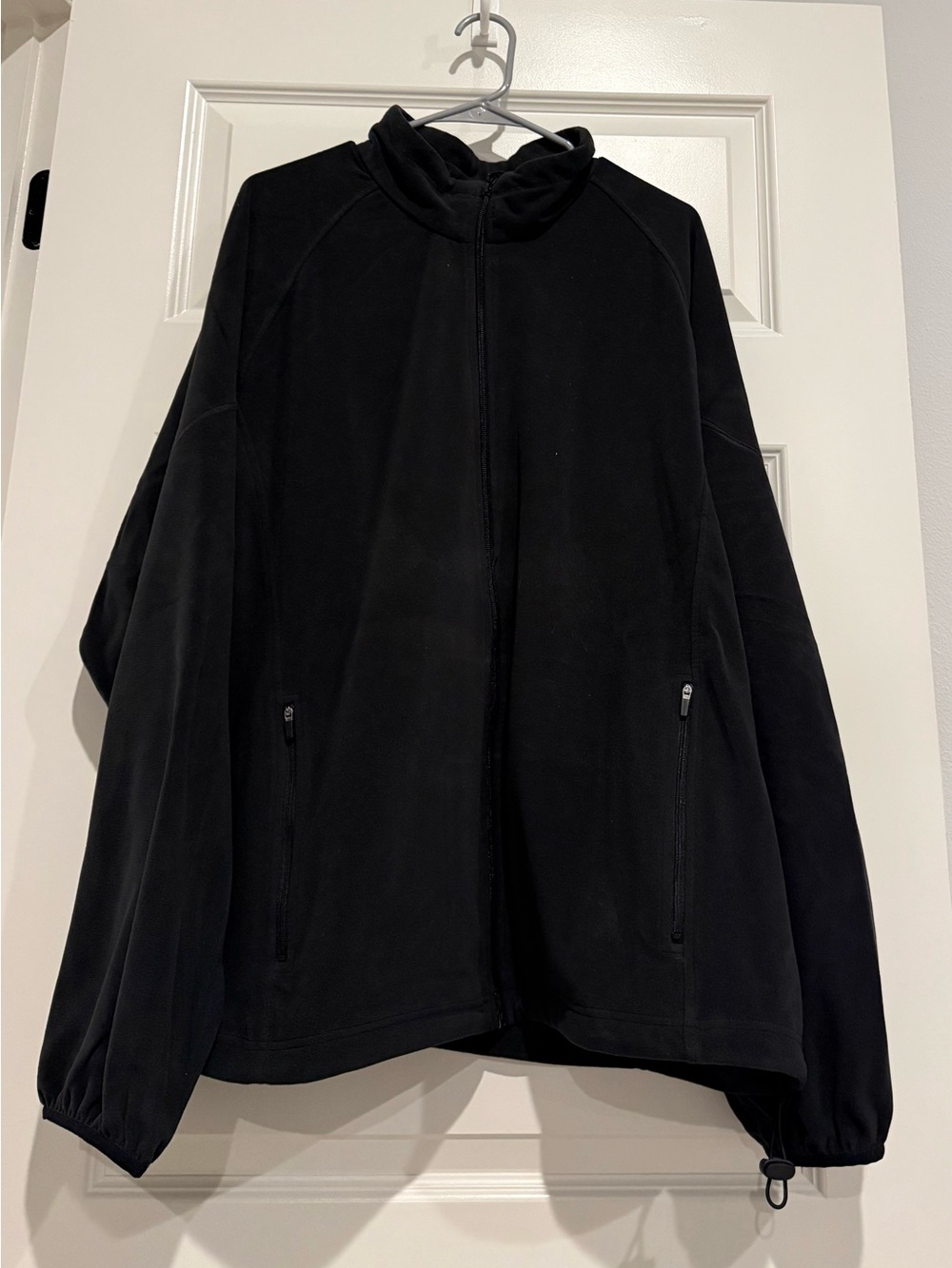 North End Classic Black Full-Zip Fleece Jacket